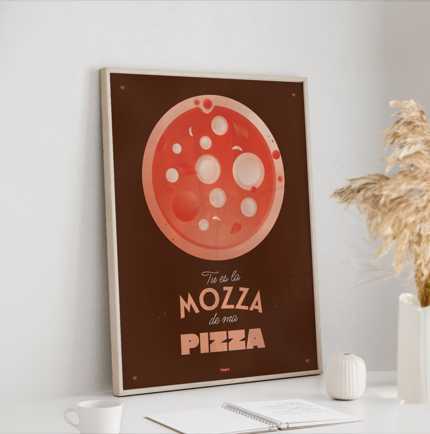 pizza affiche topo pizza affiche topo