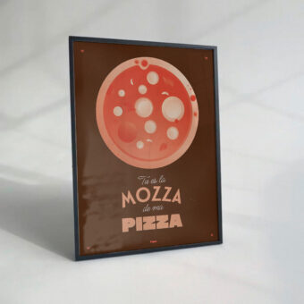pizza affiche topo pizza affiche topo