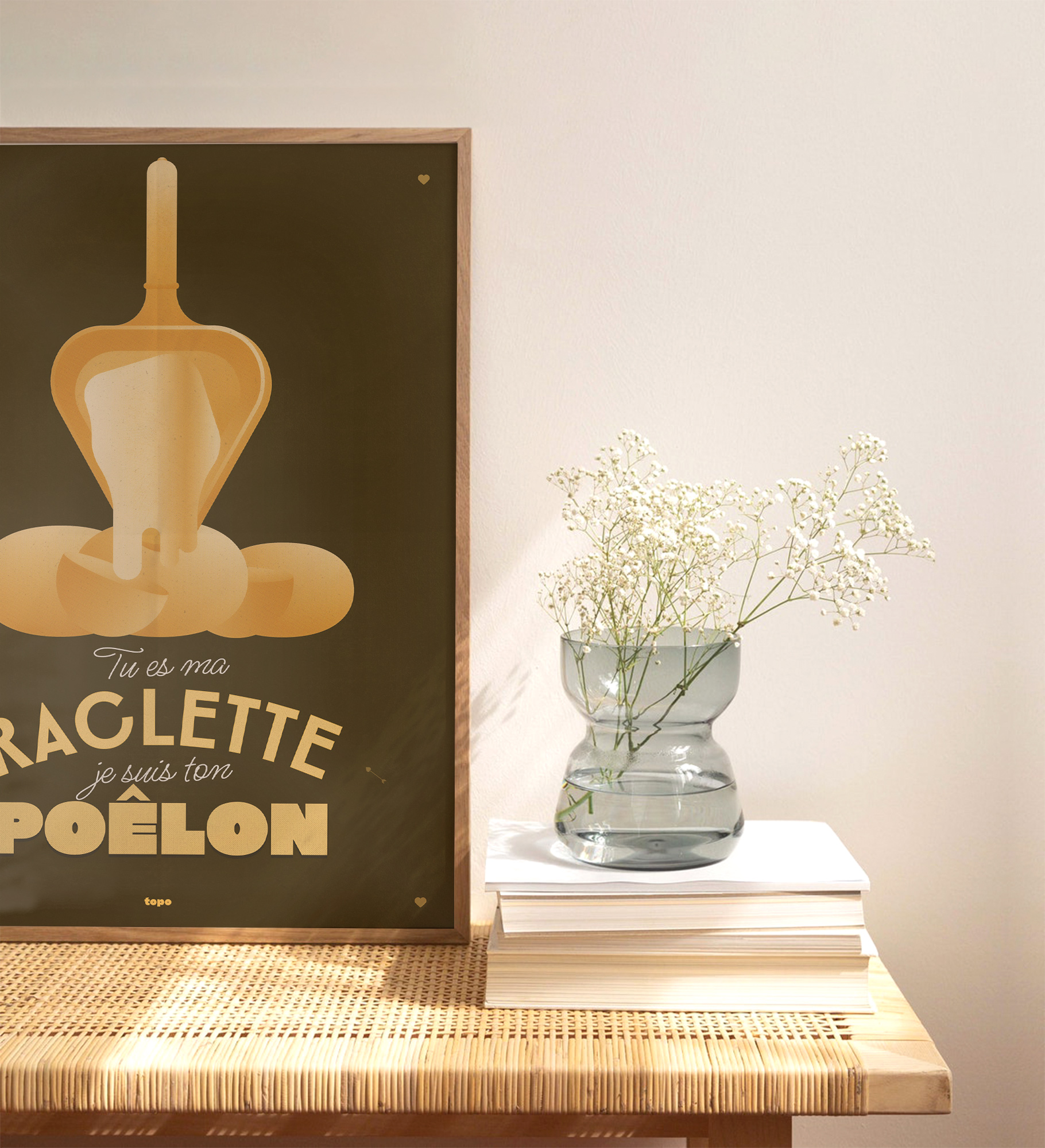 raclette poelon affiche studio topo raclette poelon affiche studio topo