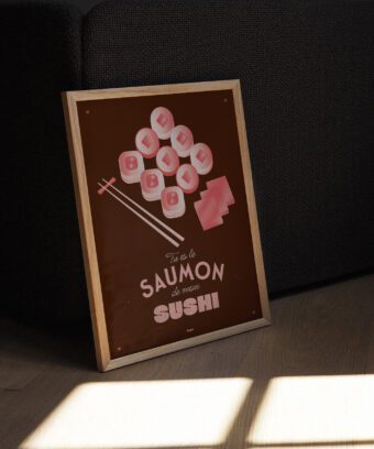 sushis affiche studio topo sushis affiche studio topo