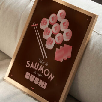 sushis affiche studio topo sushis affiche studio topo