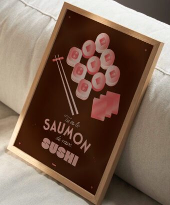 sushis affiche studio topo sushis affiche studio topo