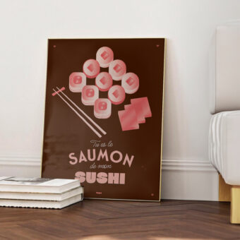 sushis affiche studio topo sushis affiche studio topo