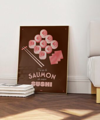 sushis affiche studio topo sushis affiche studio topo
