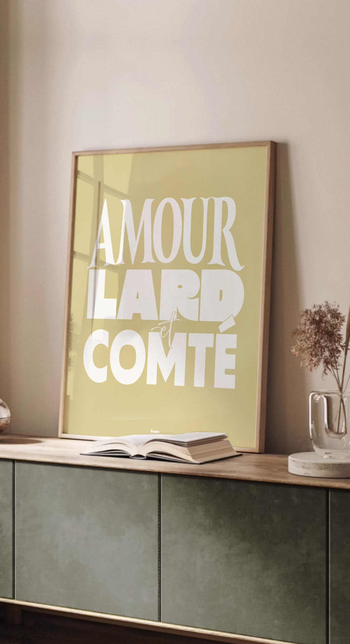 Amour lard et comte poster studio topo Amour lard et comte poster studio topo
