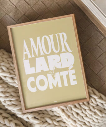 Amour lard et comte poster studio topo Amour lard et comte poster studio topo