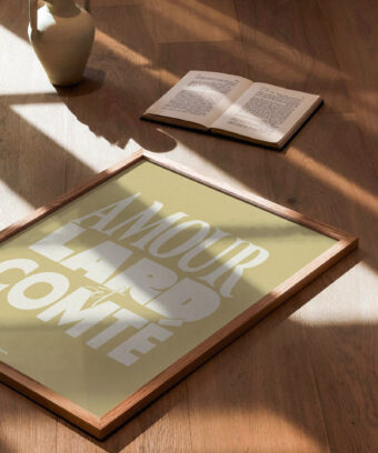 Amour lard et comte poster studio topo Amour lard et comte poster studio topo
