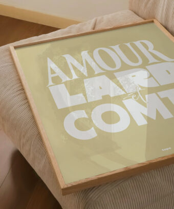Amour lard et comte poster studio topo Amour lard et comte poster studio topo