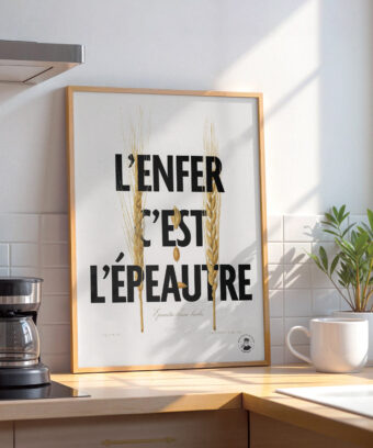 L enfer c est l epeautre affiche topo botanique