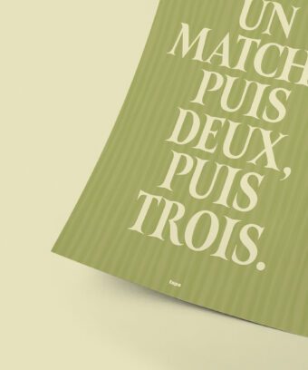 Un matcha puis deux puis trois studio topo affiche Un matcha puis deux puis trois studio topo affiche