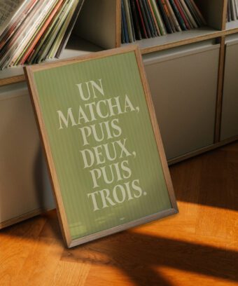 Un matcha puis deux puis trois studio topo affiche Un matcha puis deux puis trois studio topo affiche